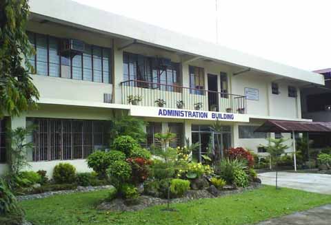 The administration building of CBSUA-Calabanga campus.
