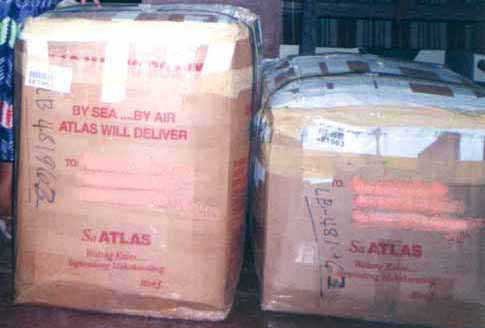 Atlas Shippers International is a popular cargo forwarder. It is not subject to sanction by the PSB-DTI.