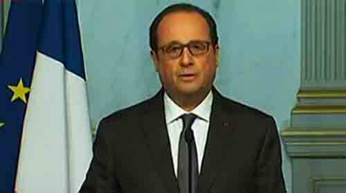 Paris Attack ‘Act of War,’ says French President Hollande
