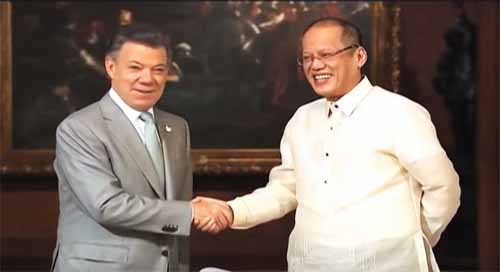 Colombian President leaves PH after APEC Economic Leaders’ Meeting concludes