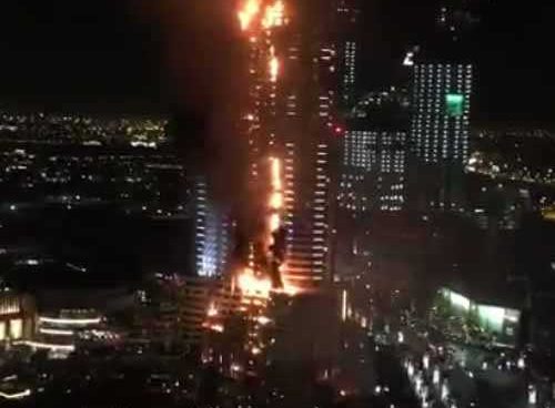 10 Tweets that tell stories about New Year’s eve fire in Dubai
