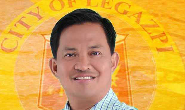Legazpi mayor Noel F. Rosal, 2016_0806_noel-rosal