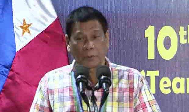President Duterte visits officers and men of 9th ID in Camarines Sur