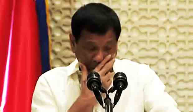 Joking around? President Duterte admits to spanking bottoms of lady cops
