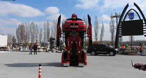 Video: Watch a real car-size transformer named Letrons