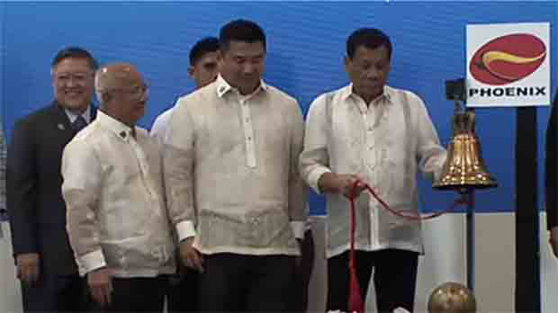 President Rodrigo Duterte at the 10th Listing Anniversary of Phoenix Petroleum Philippines, Inc.