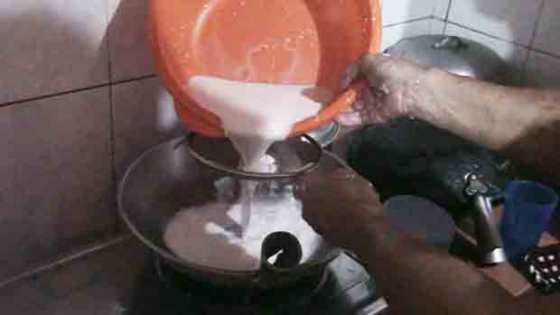 Making of  the “Making of Fresh Coconut Milk”