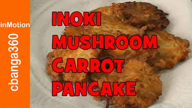 Watch How to make Inoki Mushroom Pancake, Fritters