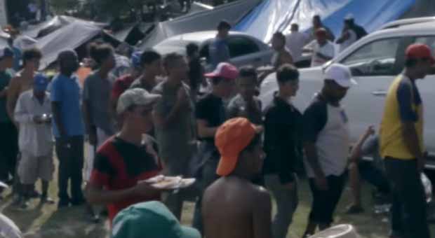 Will US troopers use force VS. caravan of Central American migrants?