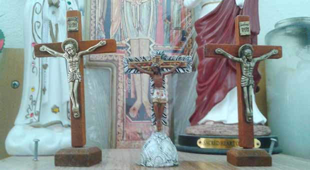 CENSORED: Crosses in Italian Cemetery Are Covered