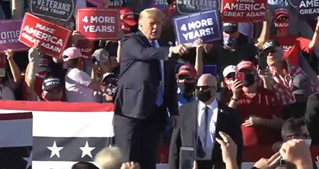 Watch President Trump holds ‘MAGA’ peaceful rally at The Villages, Fl