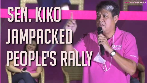 Kiko Pangilinan Jampacked People’s Rally ILOILO