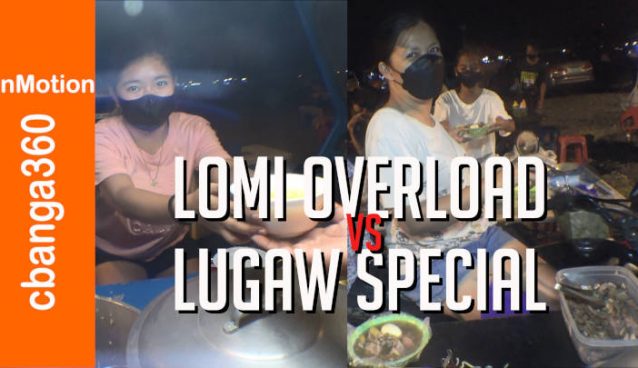 Lomi Overload VS. Special Lugaw Sawangan Park Street Food