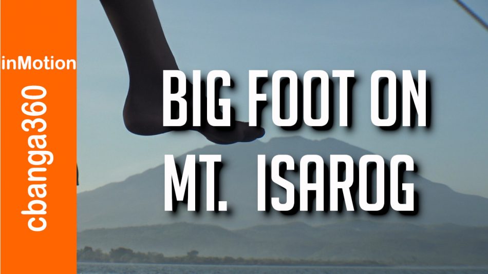 BIG FOOT OVER mT. iSAROG